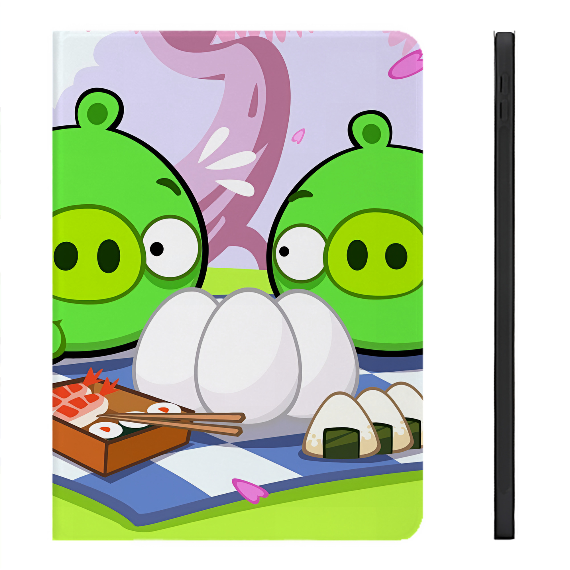 （画像用） Angry Birds アングリーバード IPadケース ペンホルダー付き ブックスタイルデザイン